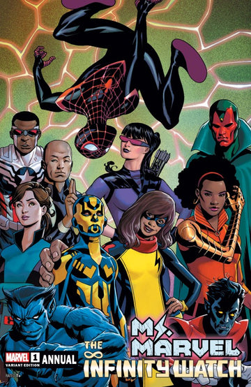 Marvel - Ms. Marvel Annual #1 - Mike McKone Infinity Watch Connecting Variant