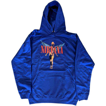 Nirvana Unisex Pullover Hoodie: Angelic (Blue)