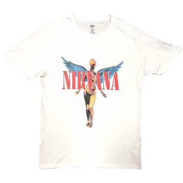 Nirvana Unisex T-Shirt: Angelic (White)