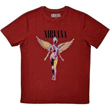Nirvana Unisex T-Shirt: In Utero (Red)