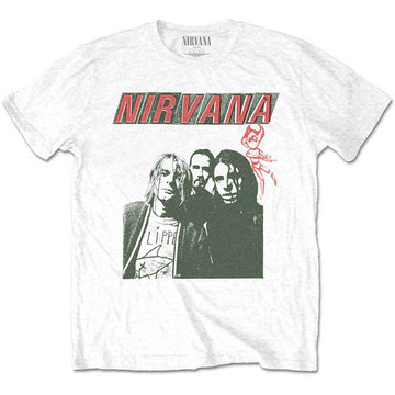 Nirvana Unisex T-Shirt: Flipper (White)