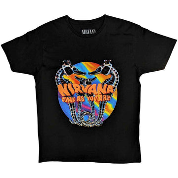 Nirvana Unisex T-Shirt: Come As You Are (Black)