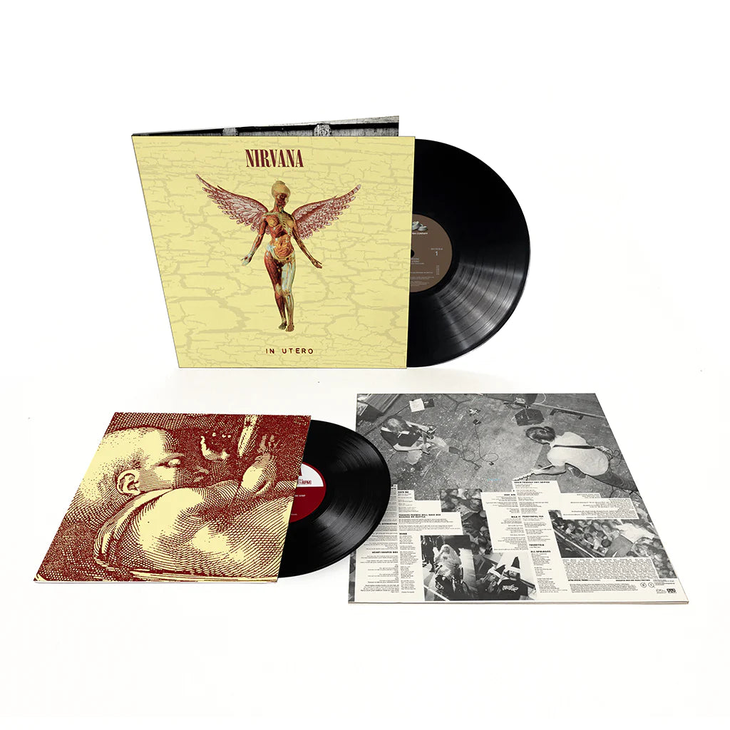 Nirvana - In Utero (30th Anniversary Remastered Edition) - LP + Bonus 10'' - 180g Vinyl