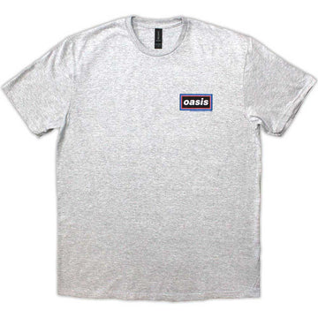Oasis Unisex T-Shirt: Lines (Grey)