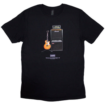 Oasis Unisex T-Shirt: Definitely Maybe Guitar (Black)
