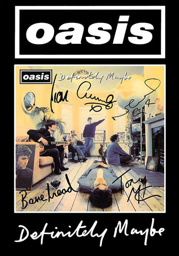 Oasis - Definitely Maybe - Mini Poster