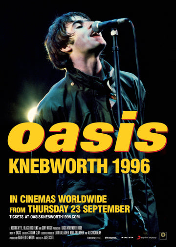 Oasis - Knebworth - A2 Poster