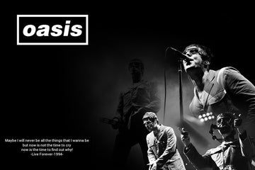 Oasis - Live Foever - Mini Poster