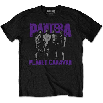 Pantera Unisex T-Shirt: Planet Caravan - Black