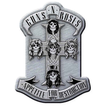 Guns N' Roses Pin Badge: Appetite