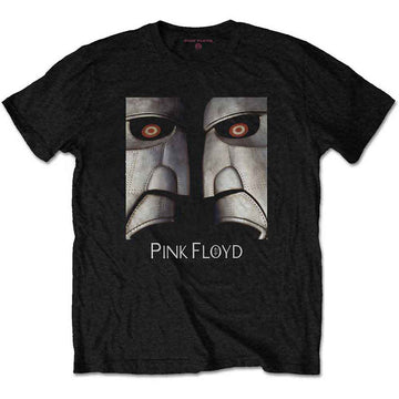 Pink Floyd Unisex T-Shirt: Metal Heads Close-Up (Black)