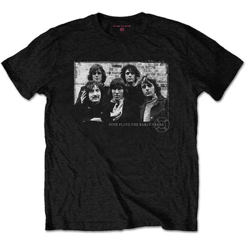 Pink Floyd Unisex T-Shirt: The Early Years 5 Piece (Black)