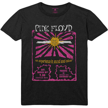 Pink Floyd Unisex T-Shirt: Sound & Colour (Black)