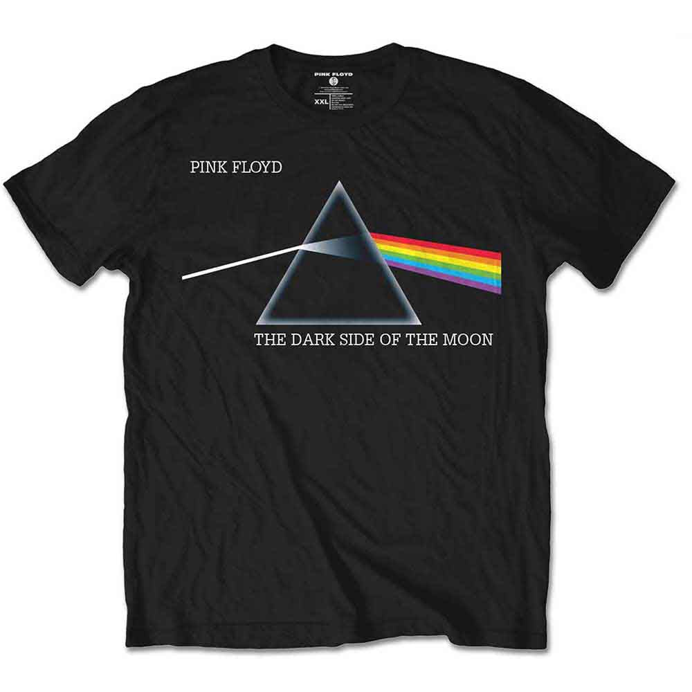 Pink Floyd Unisex T-Shirt: Dark Side of the Moon (Black) (Embellished)