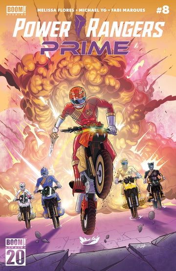 BOOM! - Power Rangers Prime #8 - Cover B Colm Griffin Variant (Jul 2)