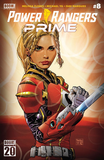 BOOM! - Power Rangers Prime #8 - Cover C Dan Panosian BOOM! 20th Anniversary Variant (Jul 2)