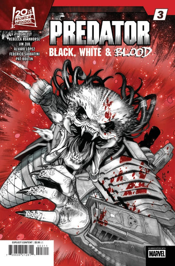 Marvel - 20th Century Fox - Predator: Black, White & Blood #3