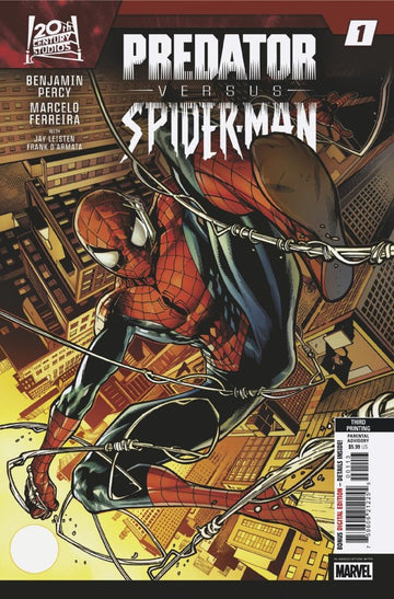 Marvel - Predator vs. Spider-Man #1 - 3rd Printing Marcelo Ferreira
