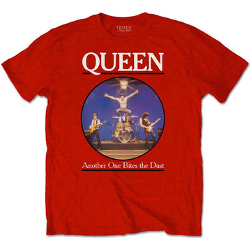 Queen Unisex T-Shirt: Another One Bites The Dust (Red)
