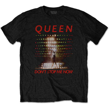Queen Unisex T-Shirt: Don't Stop Me Now (Black)