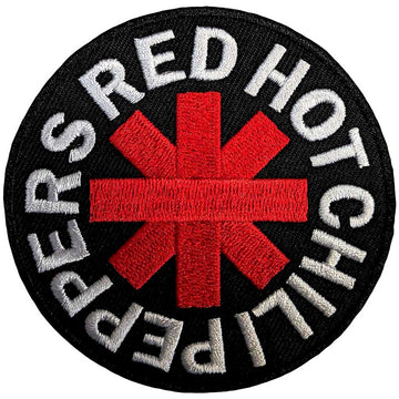 Red Hot Chili Peppers Standard Patch: Asterisk (Black)