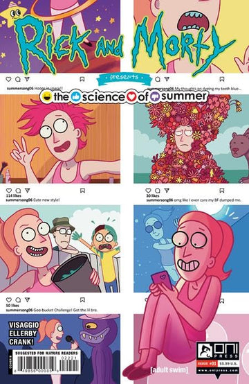 Rick and Morty Presents The Science of Summer #1 CVR B Allnat