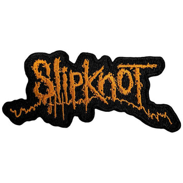 Slipknot Standard Patch: Orange Logo