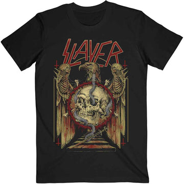 Slayer Unisex T-Shirt: Eagle & Serpent - Black