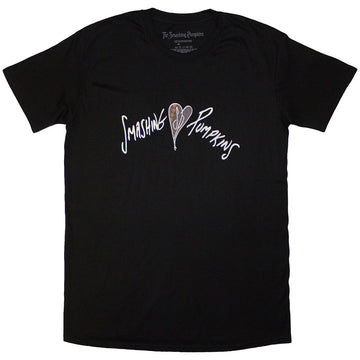 The Smashing Pumpkins Unisex T-Shirt: Gish Heart (Black)