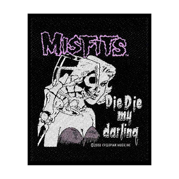 Misfits Standard Patch: Die Die my Darling
