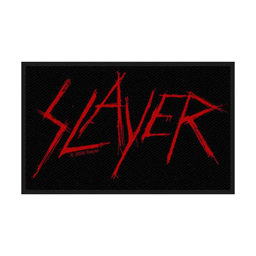 Slayer Standard Patch: Scratched Logo
