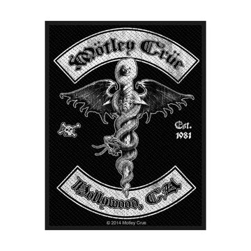 Motley Crue Standard Patch: Hollywood