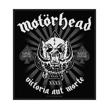 Motorhead Standard Patch: Victoria Aut Morte 1975-2015