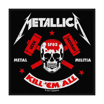 Metallica Standard Patch: Metal Militia