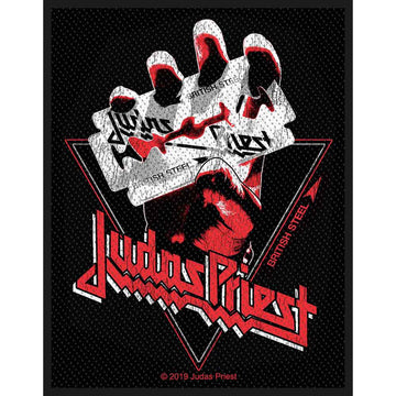 Judas Priest Standard Patch: British Steel Vintage