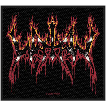 Watain Standard Patch: Flaming Logo