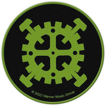 Type O Negative Circular Standard Patch: Gear Logo