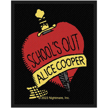 Alice Cooper Standard Patch: School's Out