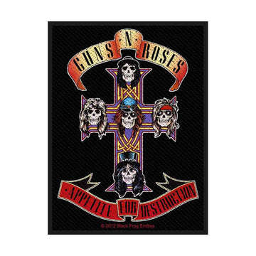 Guns N' Roses Standard Patch: Appetite