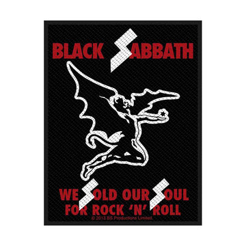 Black Sabbath Standard Patch: Sold Our Souls