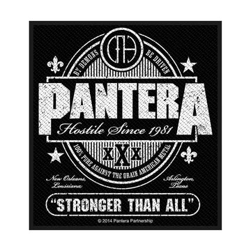 Pantera Standard Patch: Stronger Than All