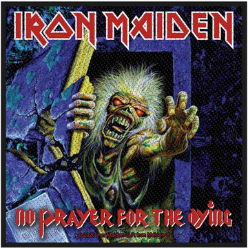 Iron Maiden Standard Patch: No Prayer For the Dying