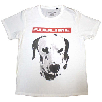Sublime Unisex T-Shirt: Dog (White)