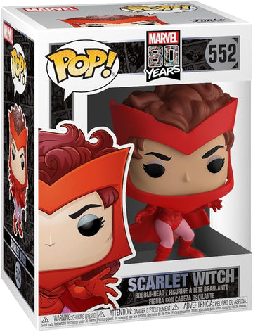 Marvel 80 Years - Scarlet Witch (First Appearance) - Bobble-Head Funko Pop! (552)