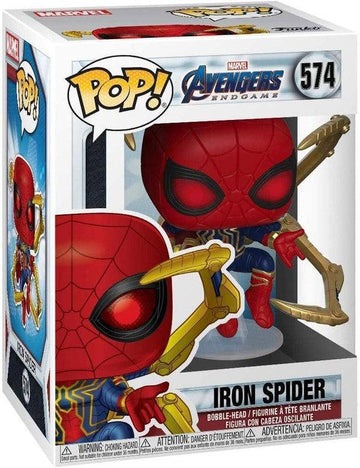 Marvel - Avengers Endgame Iron-Spider (with Nano Gauntlet) Spider-Man - Funko Pop! (574)