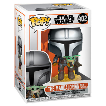 Star Wars - The Mandalorian - The Mandalorian with The Child - Funko Pop! (402)