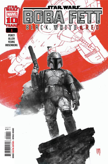 Marvel - Star Wars: Boba Fett – Black, White & Red #1