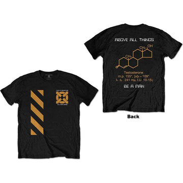 Type O Negative Unisex T-Shirt: Be A Man (Back Print) - Black