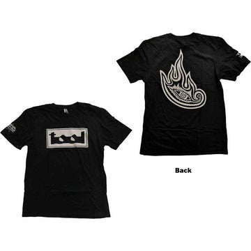 Tool Unisex T-Shirt: Wirebox (Back & Sleeve Print) - Black