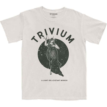 Trivium Unisex T-Shirt: Moon Goddess - Off-White